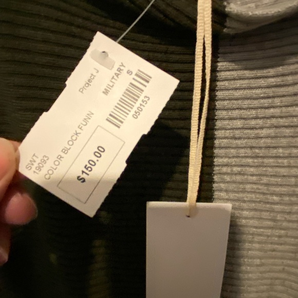 Project Military Block Sweater SIZE SMALL - Picture 3 of 5